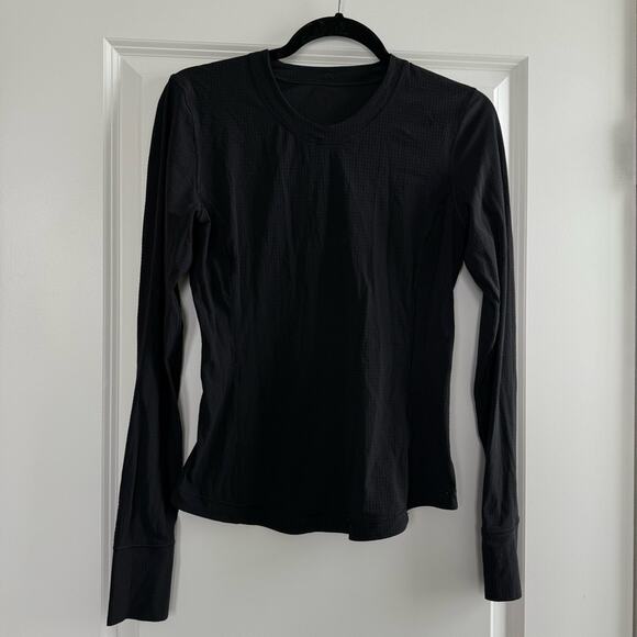 Lululemon Ventilated Mesh-Back Running Long Sleeve Shirt - Picture 6 of 10